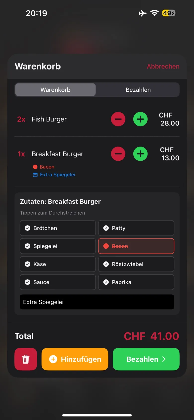 Warenkorb